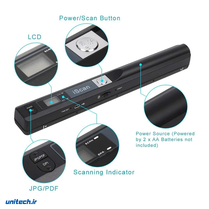 اسکنر دستی مدل i scan 16G5